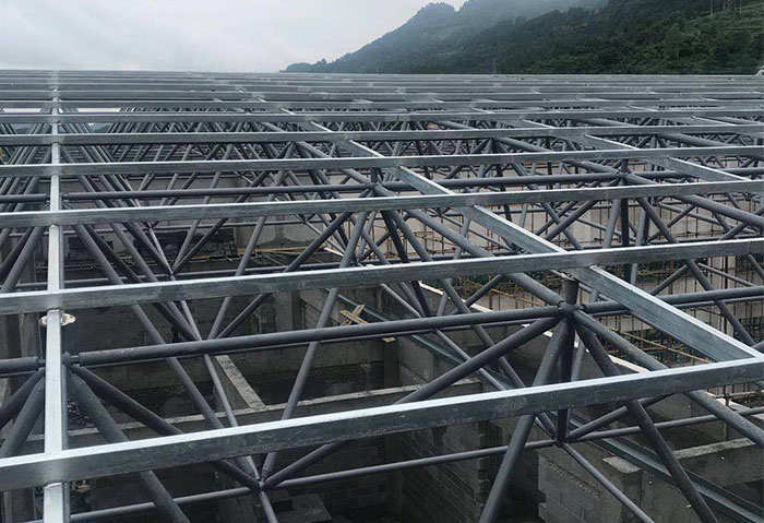 靖江学校艺体楼网架
